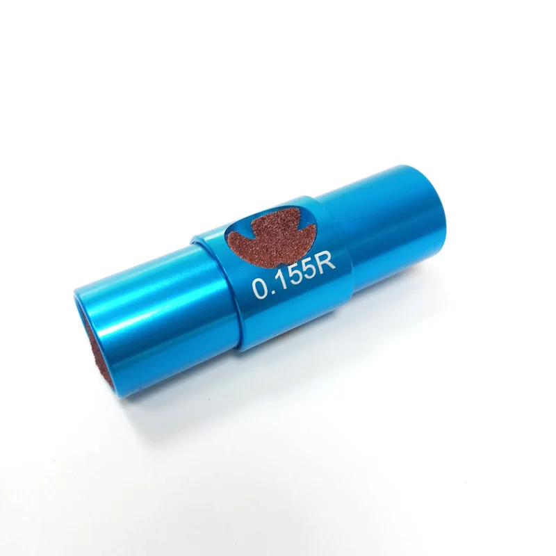 blue Xmlivet 6в1 4 цвета наконечник инструмент серебристый/черный Бильярд Пул наконечник палки инструмент Shaper Scuffer Tapper/многофункциональный наконечник - Цвет: blue