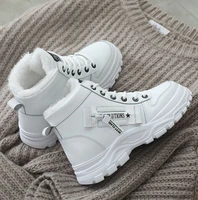 women winter snow boots 2020 new fashion style high top shoes casual woman waterproof warm woman female high quality white black