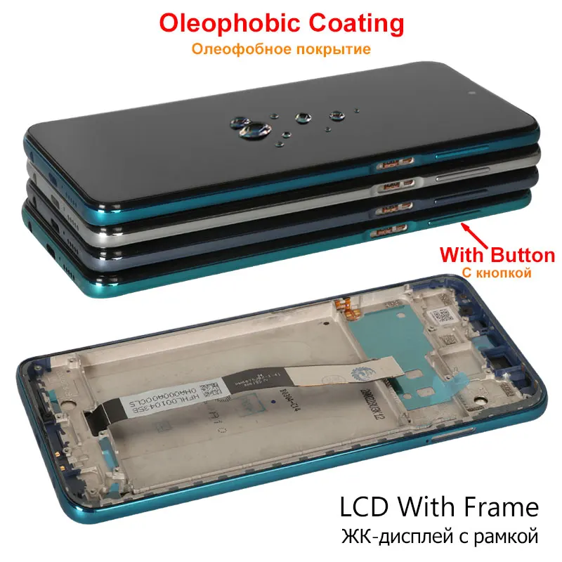 Recambio de pantalla LCD t&aacute;ctil y original para m&oacute;vil, accesorio para Xiaomi Redmi Note 9S, 9 Pro/Max M2003J6A1G M2003J6B2G, 10 unidades-3