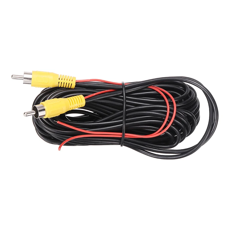 

Mayitr 1pc 10M Car Auto Reverse Rear View Parking Camera Video RCA Extension Cable Wire Leads Accessories