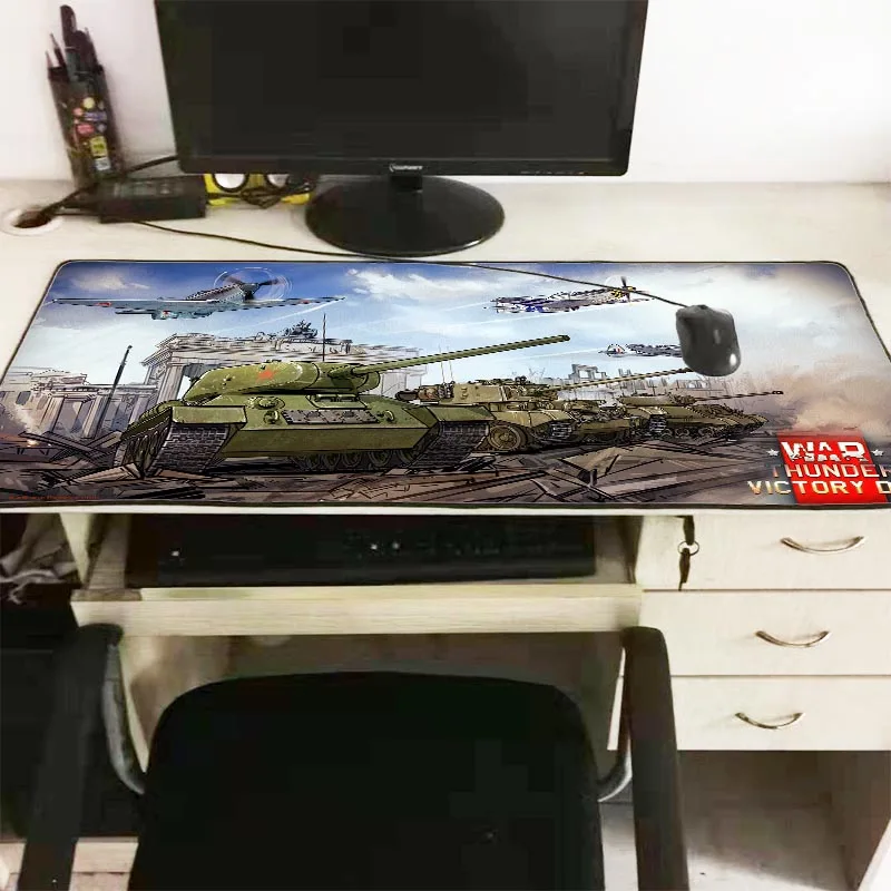 Mairuige War Thunder коврик для мыши геймер 900x400 мм моющийся коврик для мыши с замком края игровой коврик для мыши большой коврик для мыши ПК настольный коврик для мыши