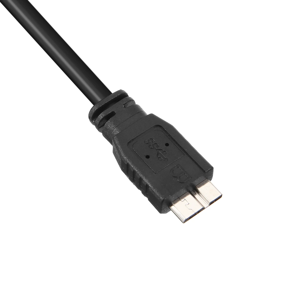 Pohiks 1 шт. HDD USB кабели черный 50 см 3 0 A штекер Micro B Y кабель для мобильного жесткого