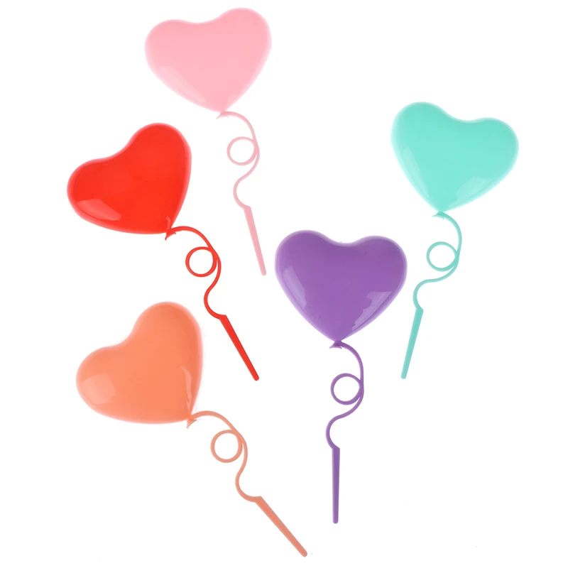 4 шт. романтические топперы для торта красивая девушка тени спины воздушные шары