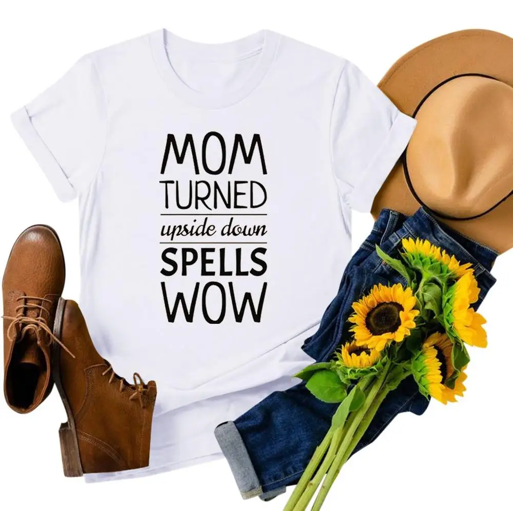 Футболка женская с надписью на день матери милая стильная рубашка в стиле