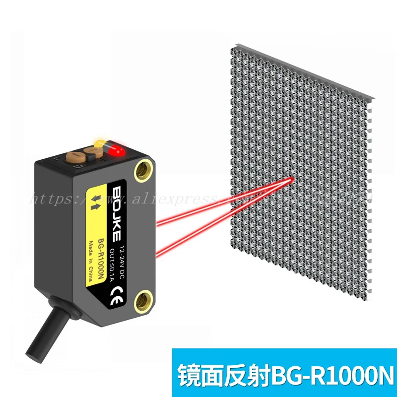 Laser Photoelectric Switch Sensor BG-T3000N BG-R1000N | Инструменты