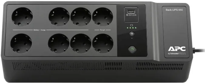 Источник бесперебойного питания и батареи APC BE650G2 RS Back UPS ES 650VA 400W (BE650G2