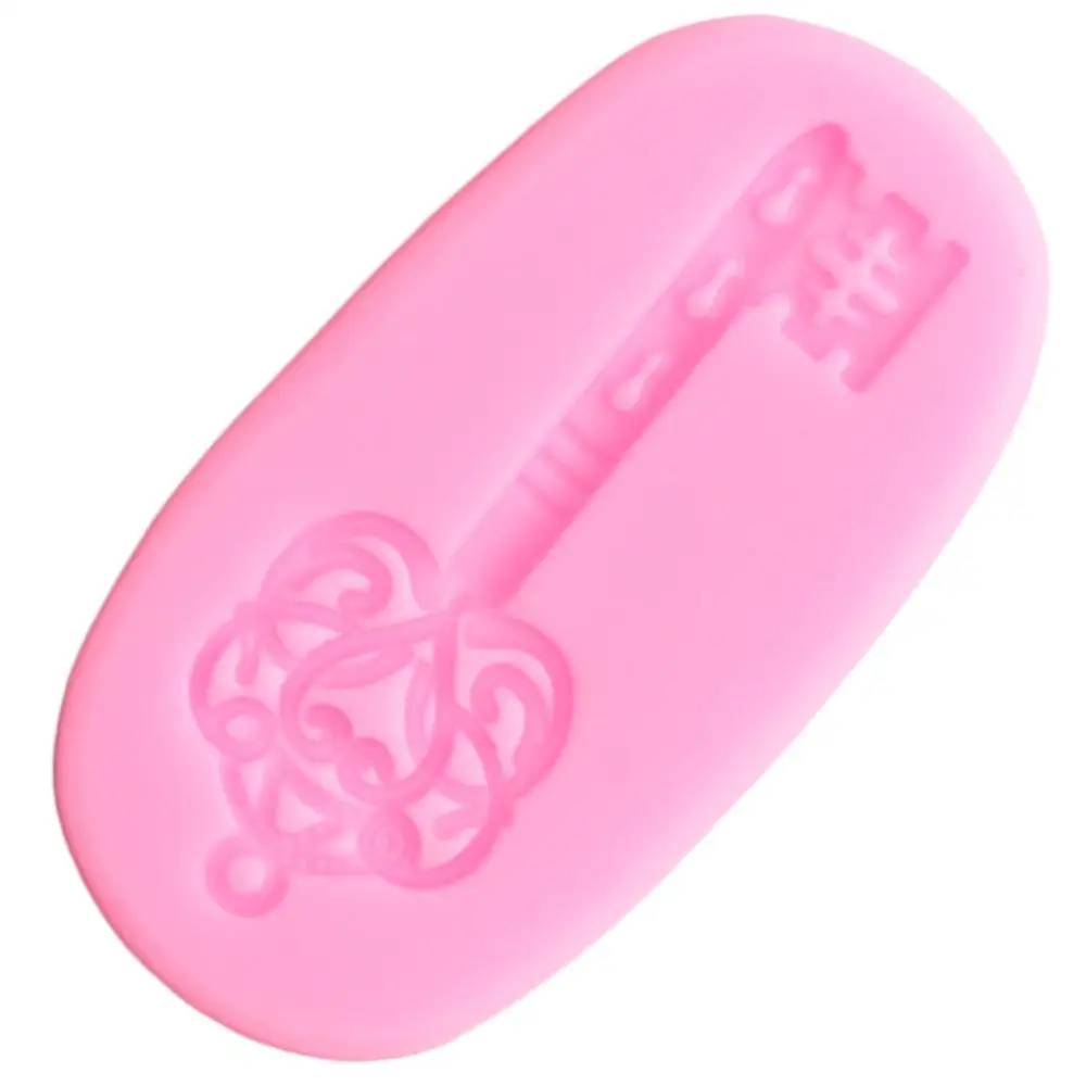 Винтажная силиконовая форма для помадки в стиле стимпанк со скелетом и каймой