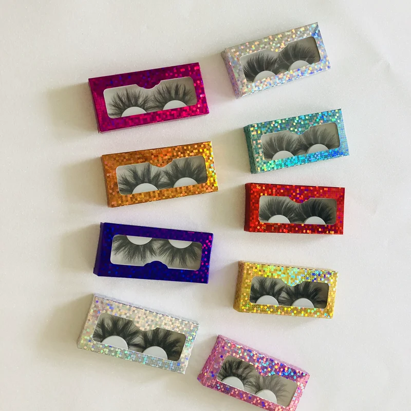 DHL Бесплатная доставка 100 шт 3D норковые ресницы смешанные оптом объемная