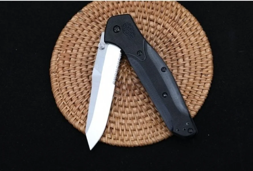 Нож-бабочка Inknife BM940 940 лезвие D2 Черная Ручка G10 тактический карманный складной нож