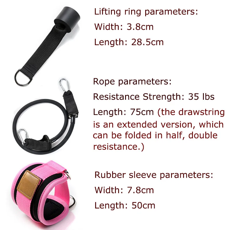 Эластичные ремни для растяжки ног растягиватель ремень тренажерного зала