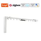 Умный переключатель для штор Tuya zigbee, Электрический моторизованный роликовый затвор для штор с дистанционным управлением