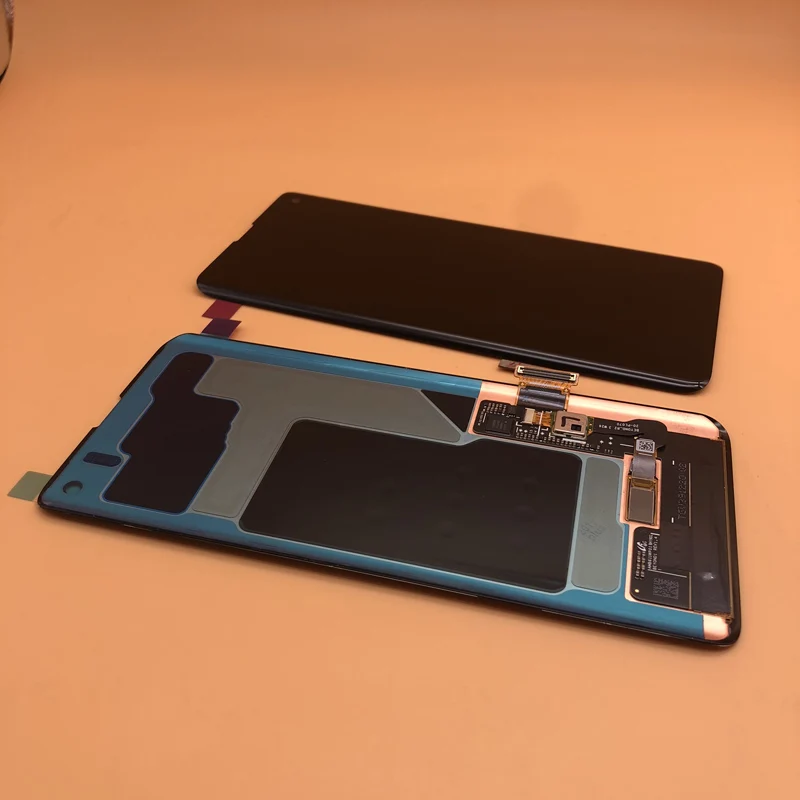 ЖК-дисплей с рамкой для SAMSUNG Galaxy S10 G973 G973F дисплей S10+ S10 Plus G975 G975F сенсорный экран дигитайзер S10E