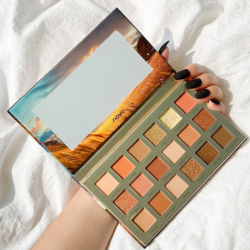 НОВО новый 18 Цвет Рид ледник тени для век Водонепроницаемый Стойкий матовый