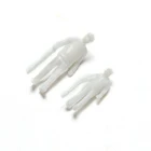 100 шт.компл. масштаб 1:100, игрушки сделай сам, белая модель, фигурка людей, мини, Неокрашенная, для поездов, пассажиров