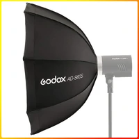 godox ad s60s ads60s umbrella style 60cm quick fold silver softbox with grid godox mount for ad400pro ad300pro led ml60