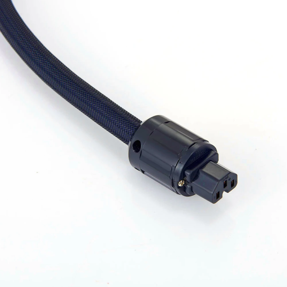 Hi Fi Кабель питания из чистой меди с серебряным покрытием стандарта США со