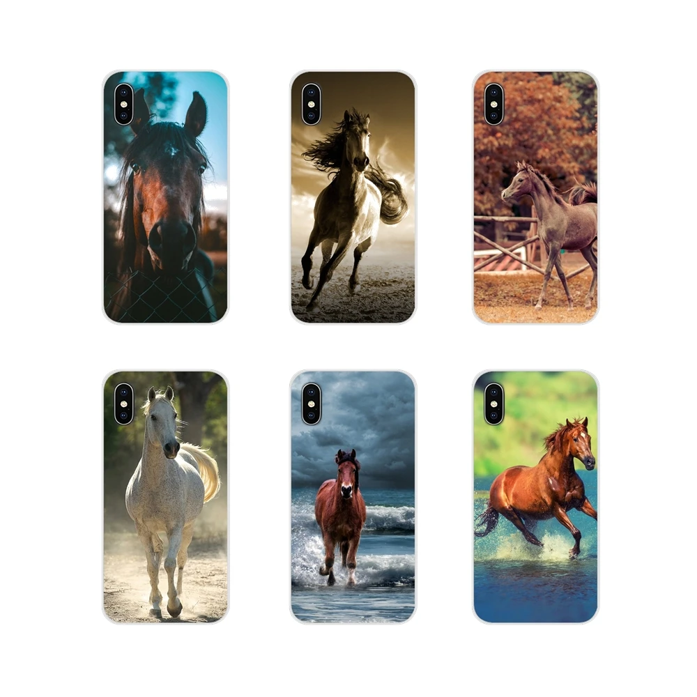 Аксессуары чехлы для телефонов Motorola Moto X4 E4 E5 G5 G5S G6 Z Z2 Z3 G G2 G3 C Play Plus Horse Animal|Бамперы| |