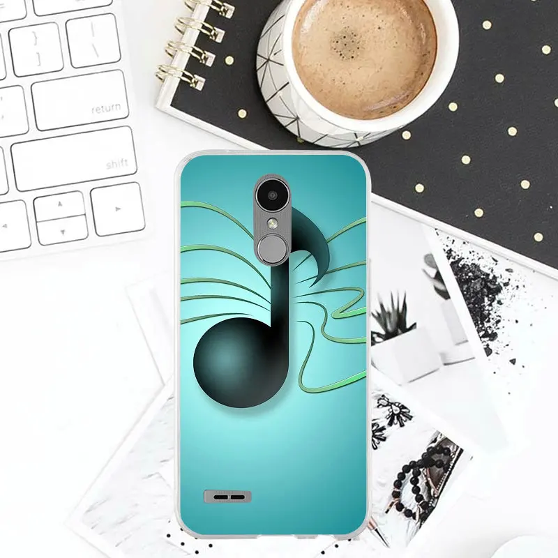 Silicone Soft TPU Phone Case for LG G2 G3 Mini G4 Stylus G5 G6 G7 K4 K7 K8 K10 2016 2017 2018 Bags Guitar Music Note Art |
