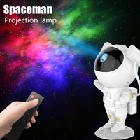 novelty spaceman galaxy projector lights starry sky projector led night light astronaut projector lamp kids gift room decor
