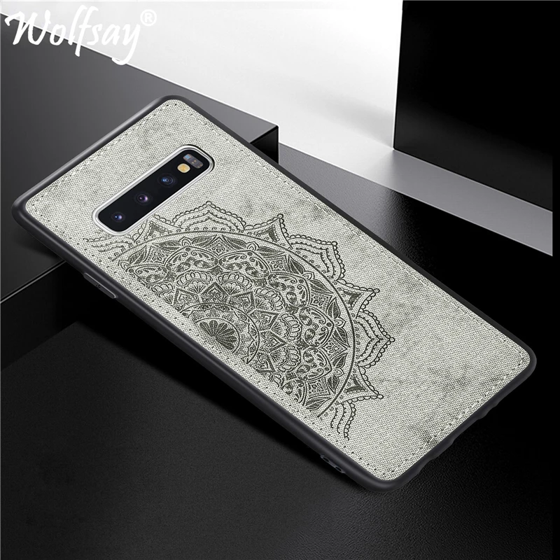 Чехол для Samsung S10 Plus чехол Galaxy G975 бампер с 3D тиснением матовая задняя