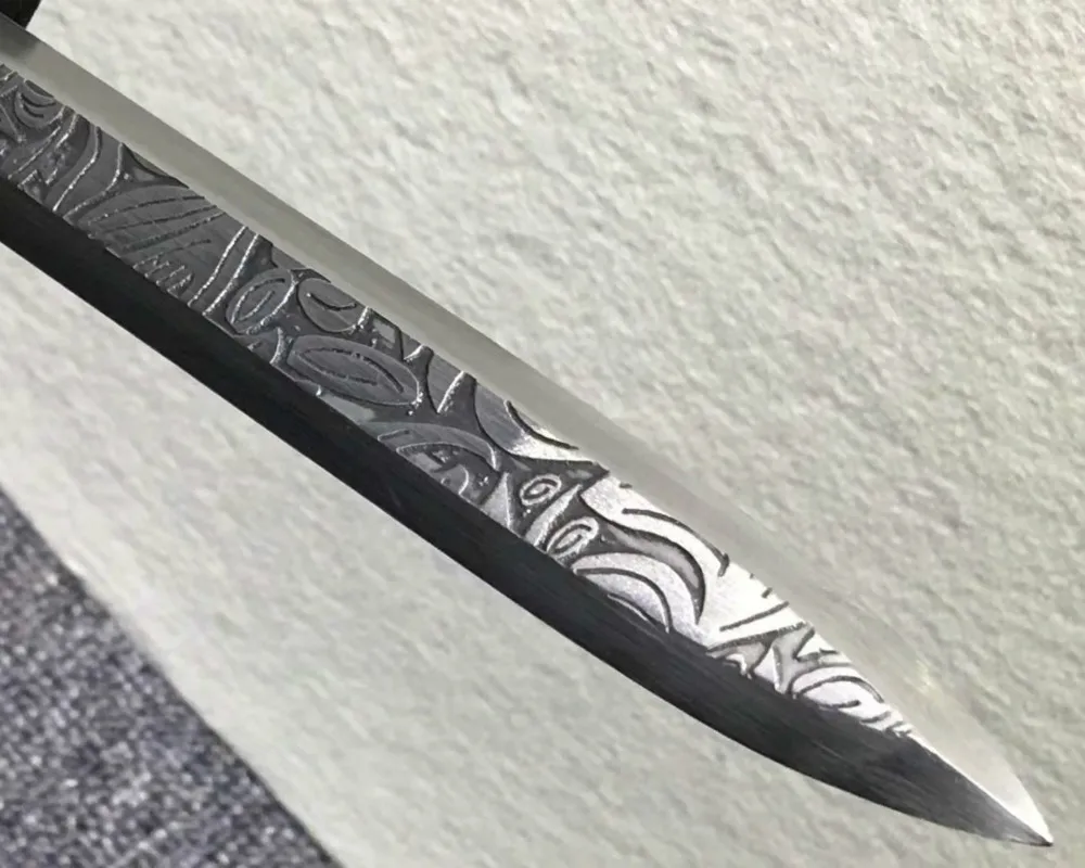 

Hand forged Chinese swords and home furnishings the sword in the stick can be connected with the outdoor necessary sword Tang