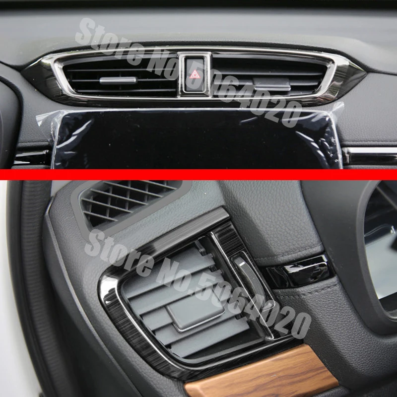 

LHD нержавеющим стальным интерьером, устанавливаемое на вентиляционное отверстие в салоне автомобиля на выходе, накладка, отделка, автомоби...