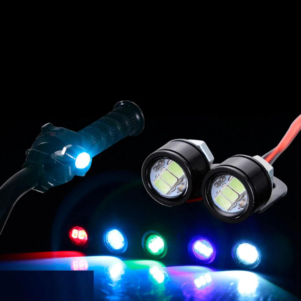 2 шт. задние противотуманные фасветильник DC 12 В 5 Вт 20 мм| |