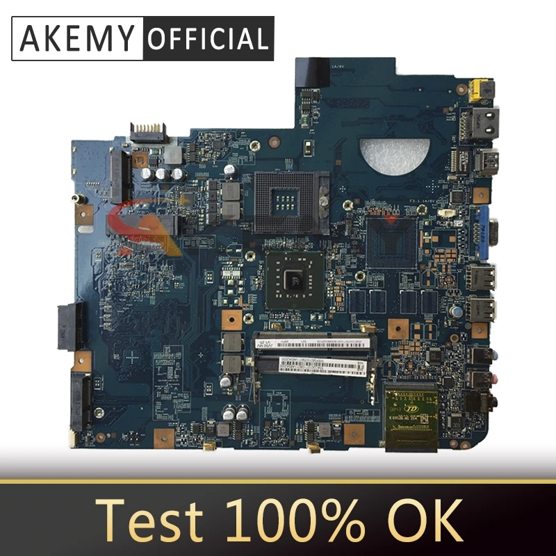

Akemy Laptop motherboard For ACER Aspire 5738 5738G DDR3 Mainboard MBP5601019 MB.P5601.019 09912-1 48.4CG08.011 GM45