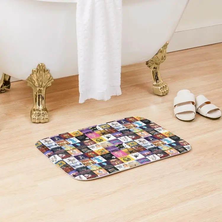 

Broadway Is Must Sees Bath Mat Bathroom Toilet Shower Room Cartoon.Doormat Kitchen Pad Modern Wash Decoration Floor Living Room