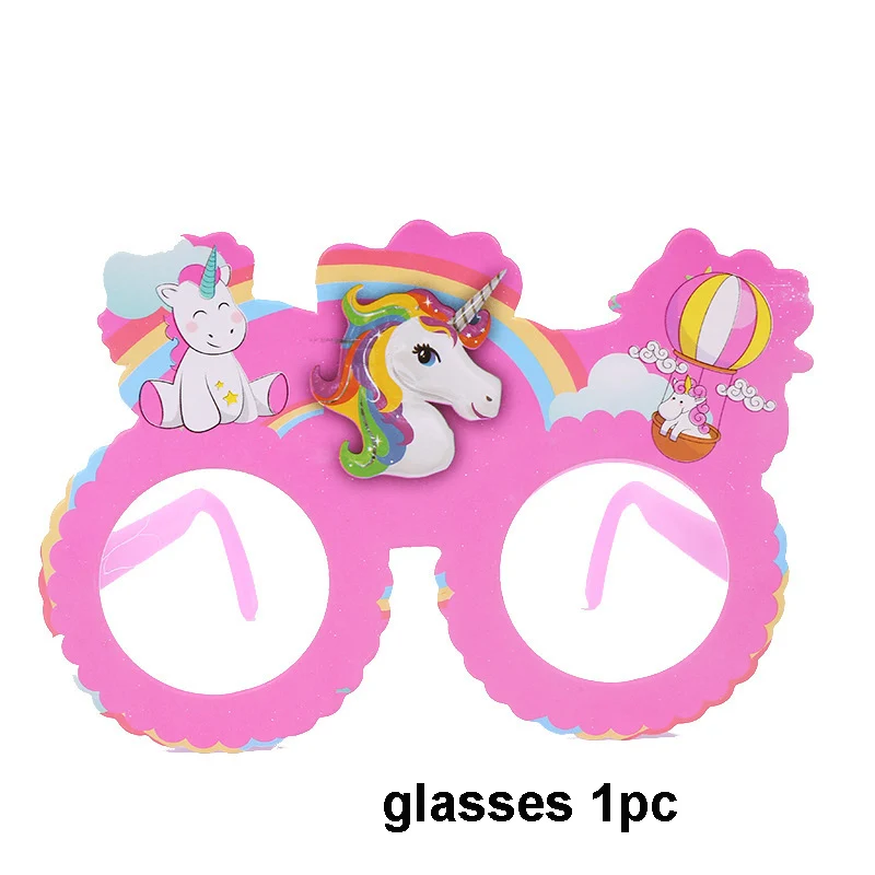 Единорог - тематический вечеринка одноразовая посуда - розовые бумажные тарелки, салфетки, кружки, украшения для дня рождения, вечеринок малышей, свадебные принадлежности.