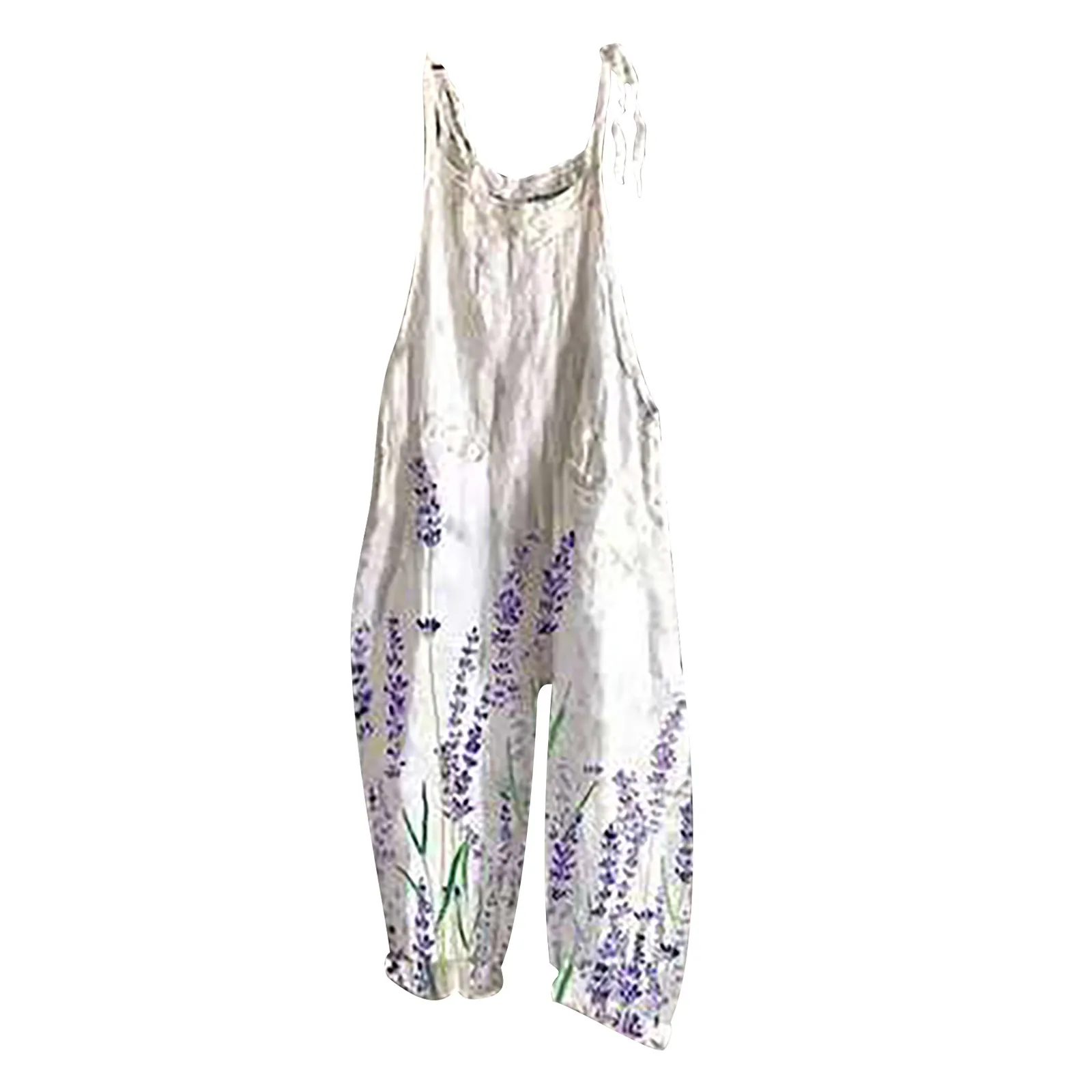 

Spring and summer ladies fashion ethnic retro printed sling jumpsuit, long comfortable and versatile, exquisite printed cold 02*