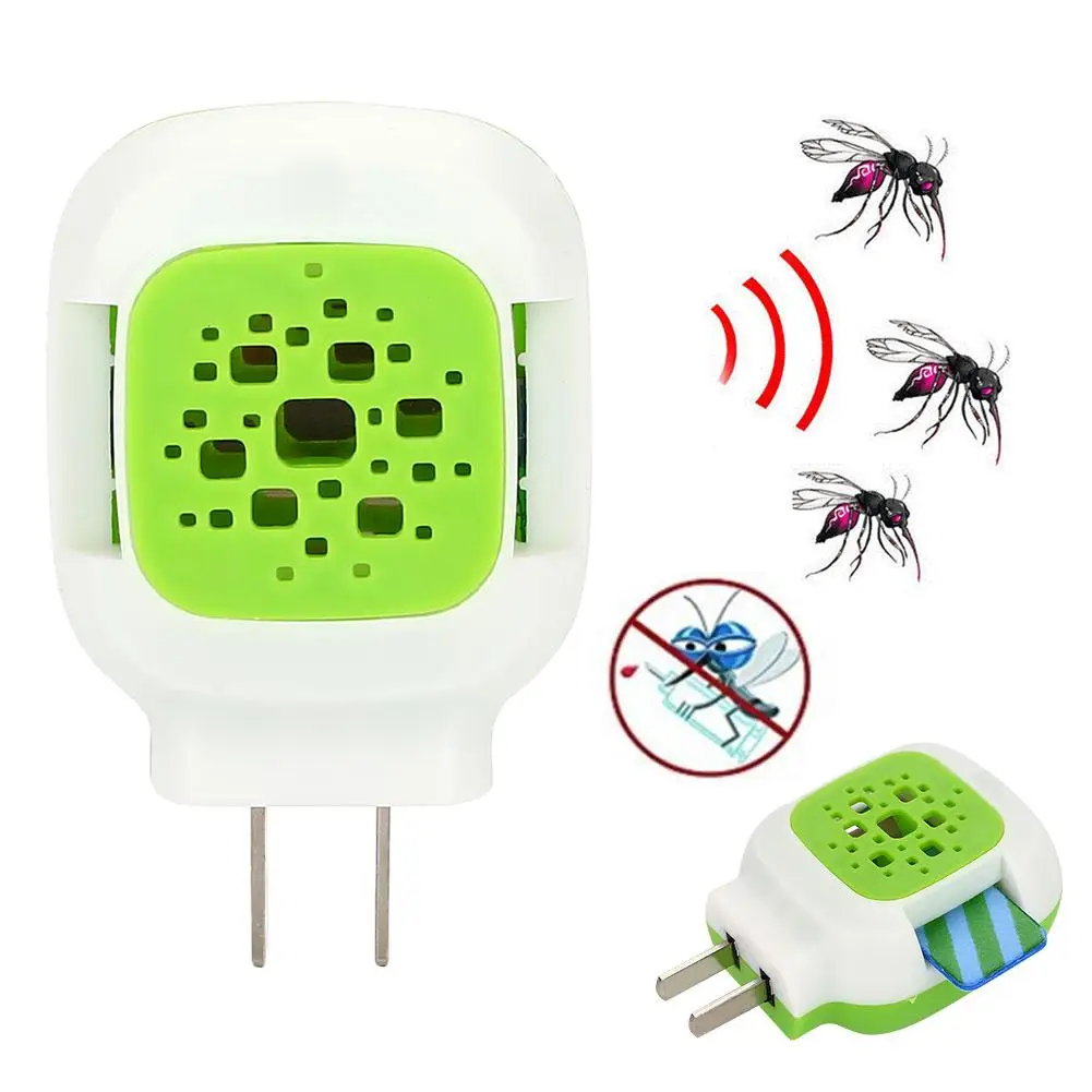 

Plastic Mosquito Killer Electric Mosquito Repeller Repellent Incense Heater Sleep Home Flies Green Mosquitoes Pest Control