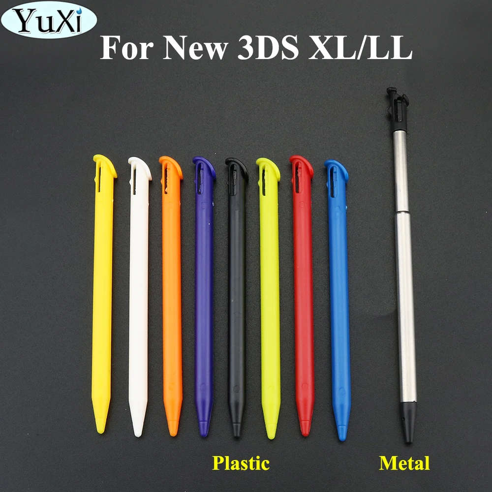 Разноцветные Пластиковые стилус для сенсорного экрана YuXi 3DS XL/LL N3DS XL LL аксессуары