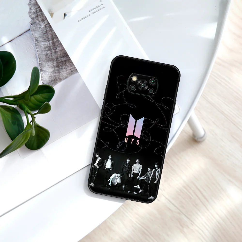 

Kpop Bangtan Boys Phone Case For Xiaomi Mi Note 10 A3 9 MAX 3 A2 8 9 Lite Pro Ultra black Prime Pretty Cell 3D Shell Luxury