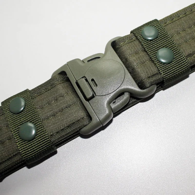 Ремень мужской с быстросъемным креплением брезентовый тактический пояс в