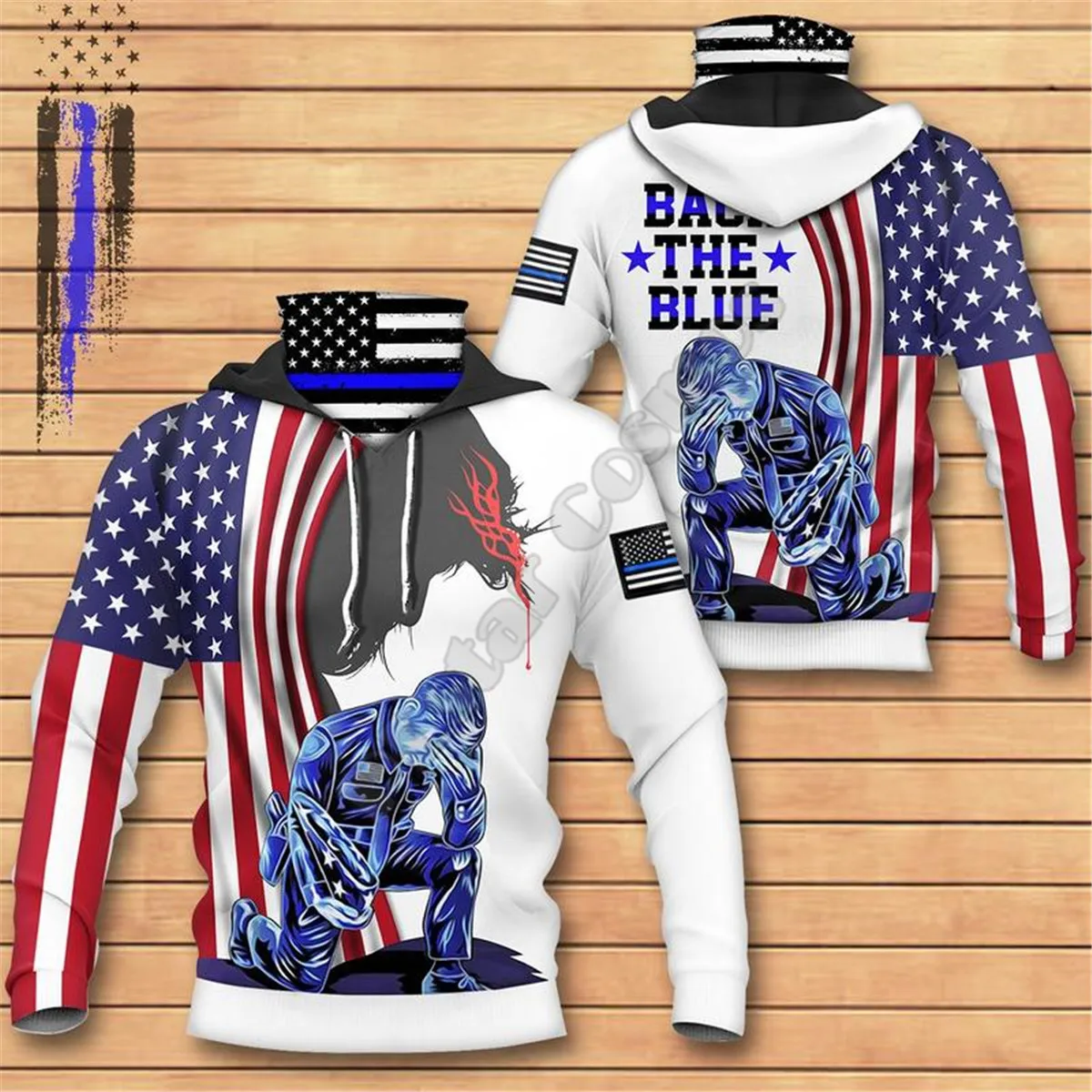 

Толстовки с 3D принтом на спине для мужчин и женщин, Модный свитшот в стиле Харадзюку, Повседневный пуловер, худи, маска, теплая, дропшиппинг 02