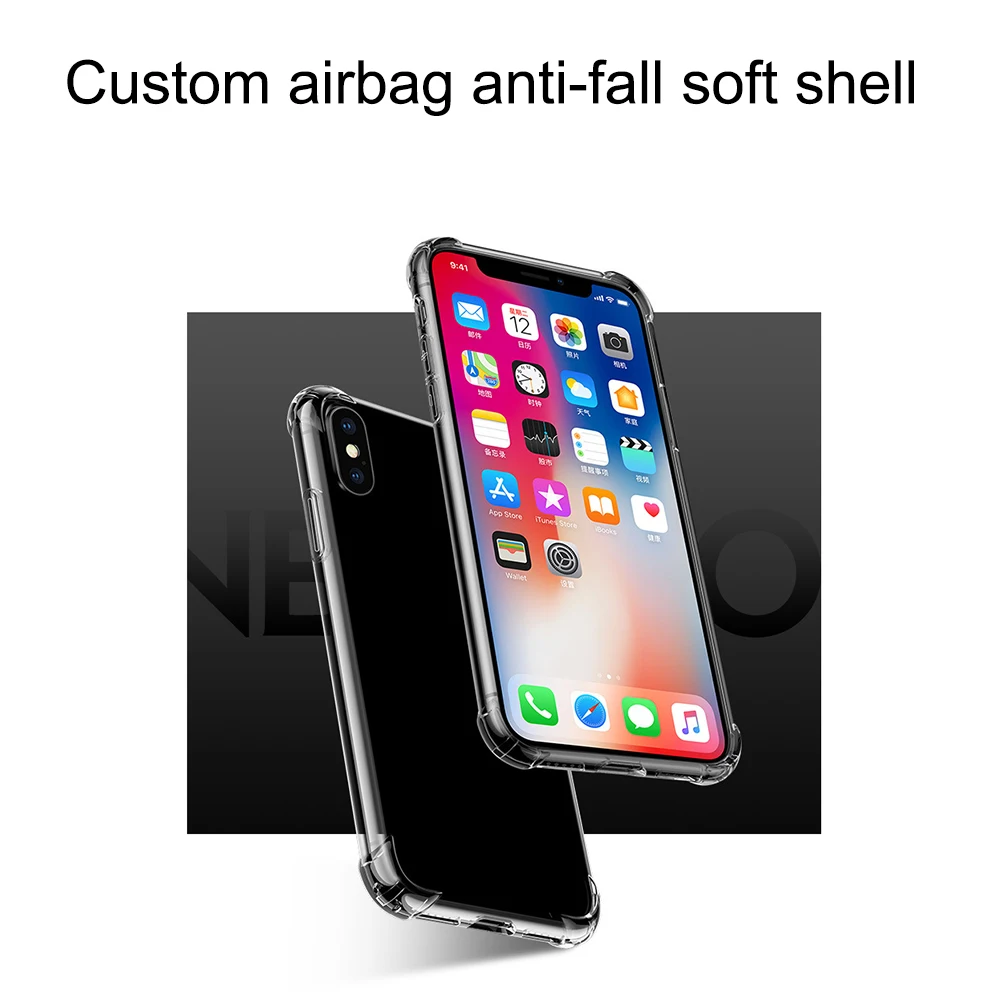 Ультратонкий чехол для телефона с защитой от падения iPhone 6 5 дюйма противоударный