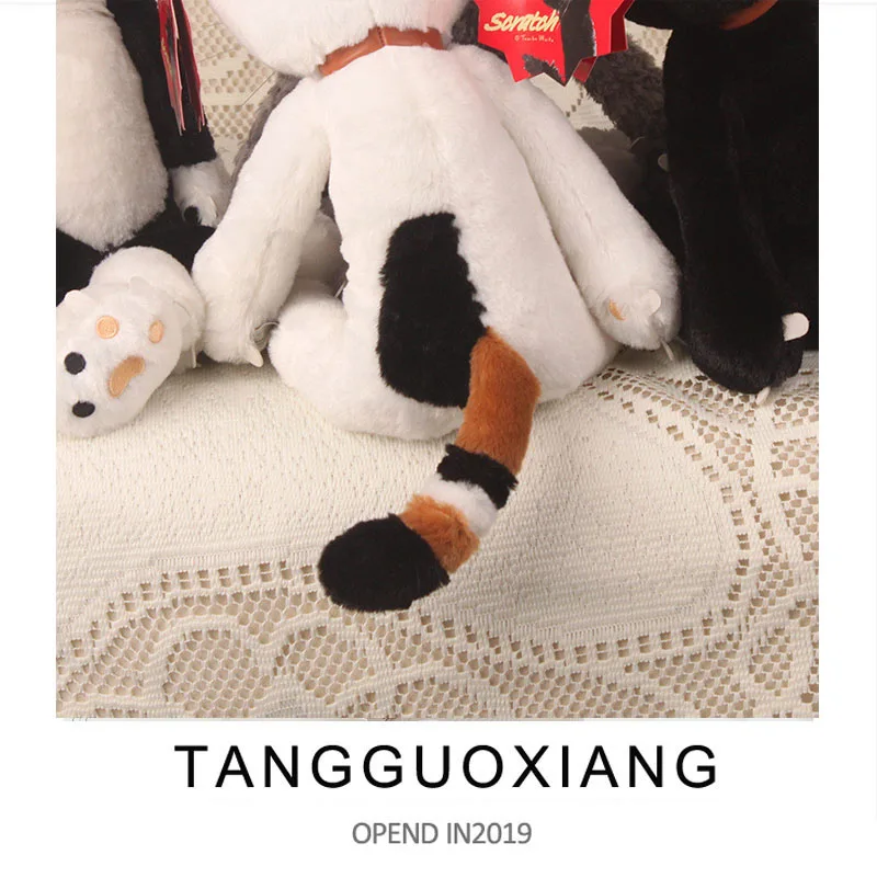 60 см Мультяшные кошки плюшевые игрушки мягкие набивные животные японский