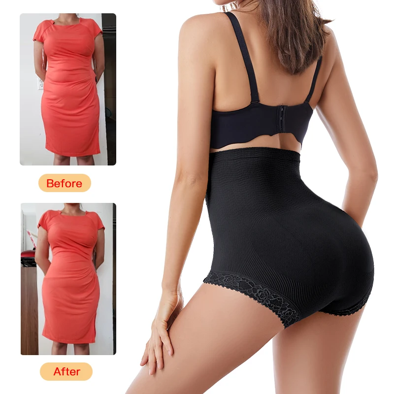

Тренажер с высокой талией для женщин, боди, Корректирующее белье, сексуальные трусики для похудения, бесшовное нижнее белье