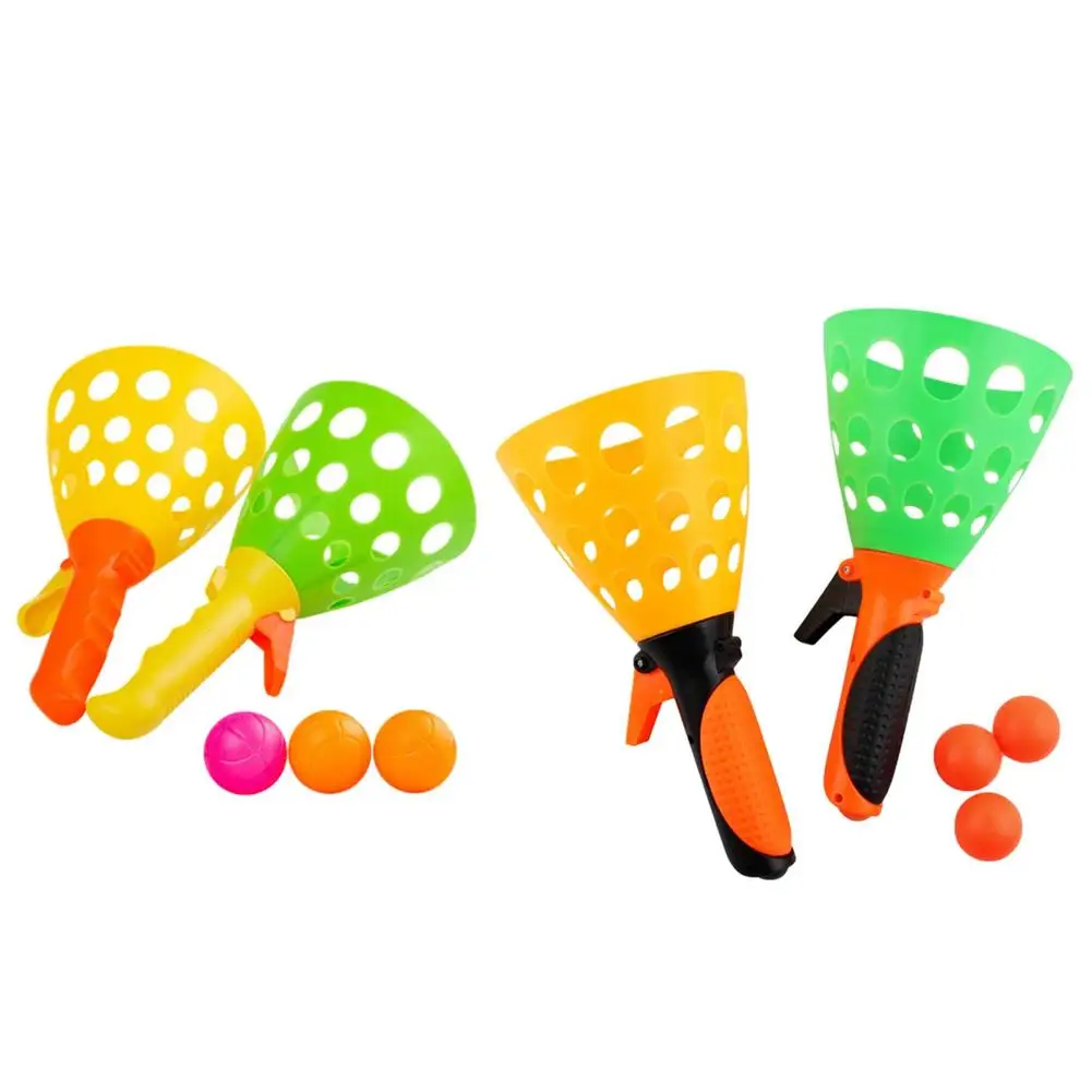 

Kids Outdoor Sports Games Toys Children Throwing And Catching The Ball Set Parent-child Interactive Catch Ball Toy Kid Gifts