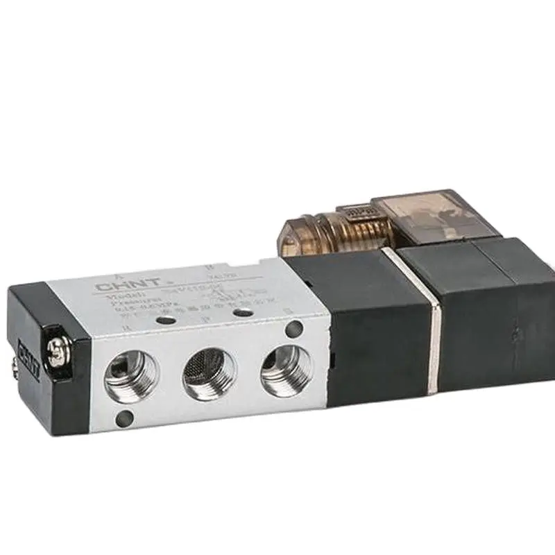 

Solenoid Valve 220v Two Five-way 24v 12v 4v110-06 Electromagnetic Reversing