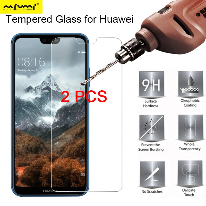 2 шт. Защитная пленка для экрана Huawei Nova 3 3i 3E HD защитное стекло прозрачная