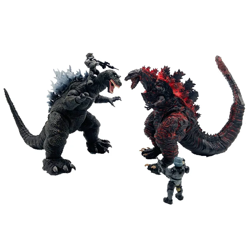 

NECA 2001 VS 2016 Shin Gojira ПВХ фигурка куклы Украшение Коллекционная модель игрушка подарок