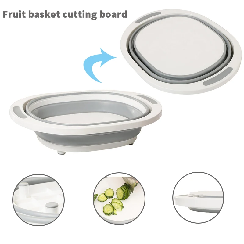 Корзина для мытья фруктов кухонные Разделочные Блоки складные разделочные доски