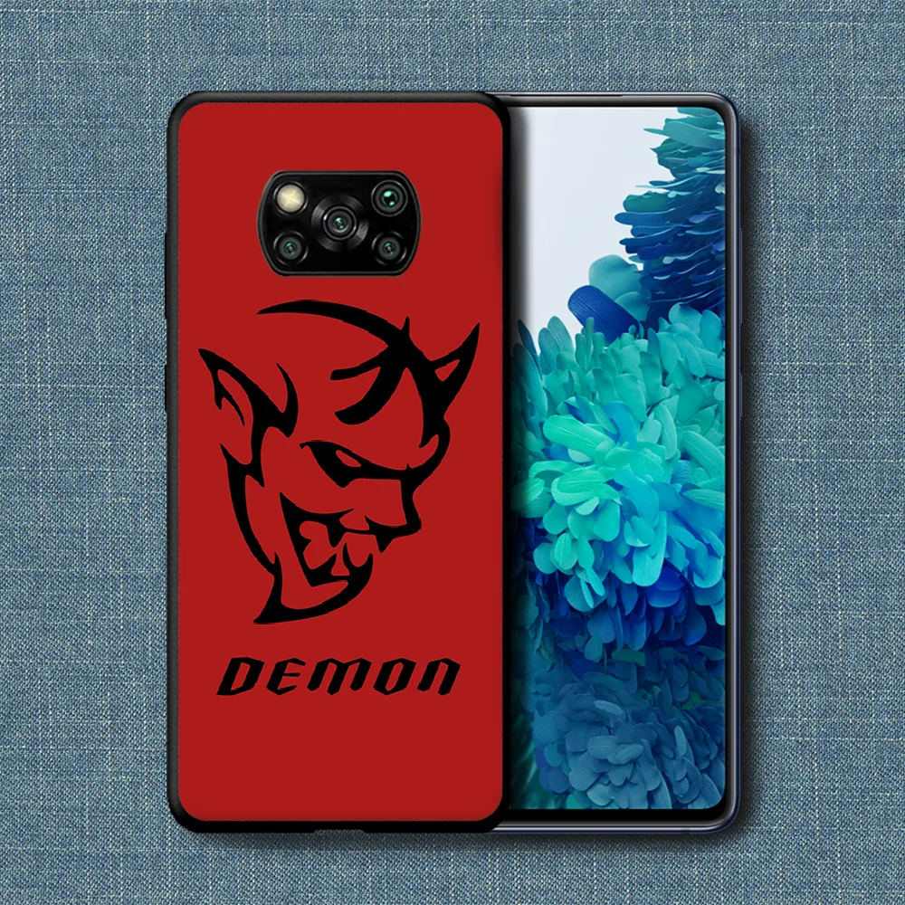 

Sport Car Dodge Phone Case For Xiaomi Mi Note 10 A3 9 MAX 3 A2 8 9 Lite Pro Ultra black Etui Luxury Funda Soft Bumper Fashion