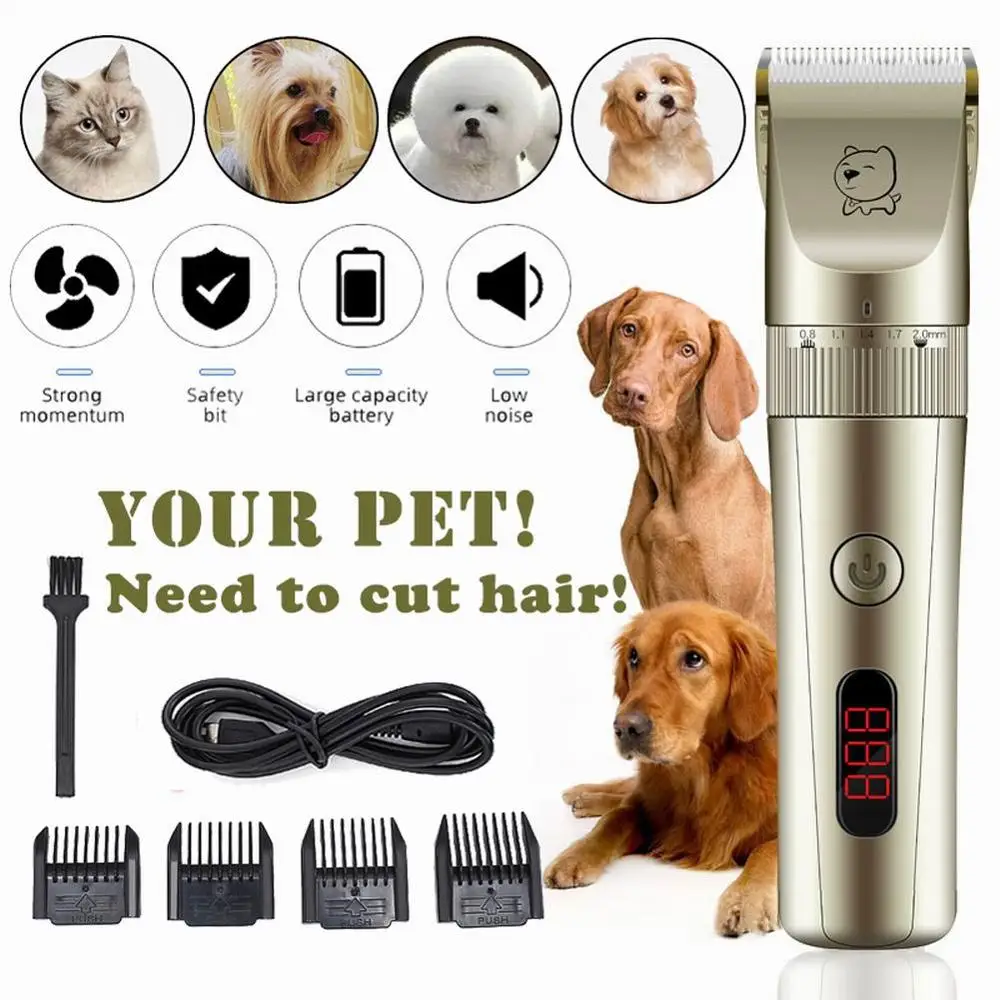 Инструменты для ухода за питомцами перезаряжаемый триммер собак и кошек Мини