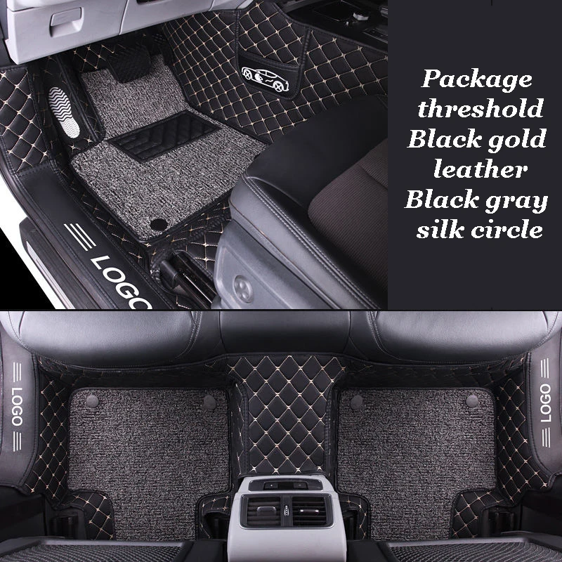 

Автомобильные коврики для Lynk 01 02 03 05 06, подходят для большинства автомобилей, водонепроницаемая кожа