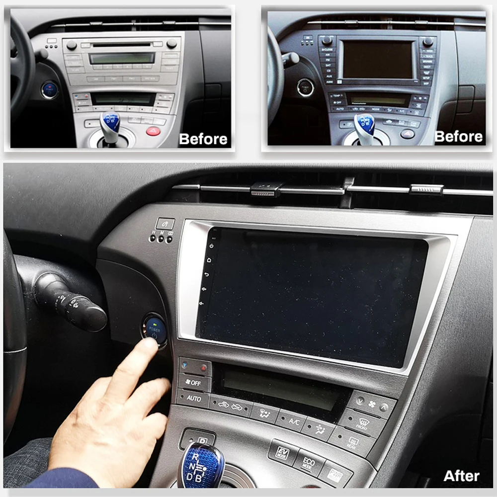 Центральный Мультимедиа для Toyota Prius 2009 2010 213 RAM 2G DVD плеер GPS навигатор 2 din Android