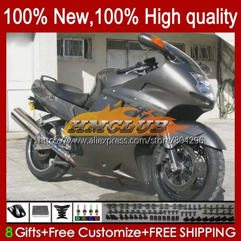 

Blackbird For HONDA CBR1100XX 1996 Glossy grey 1997 1998 1999 2000 2001 20No.102 CBR1100 XX CBR 1100XX 02 03 04 05 06 07 Fairing