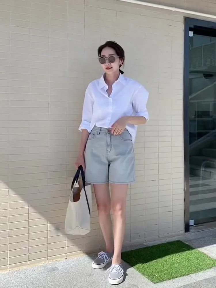 

Fashion Special-Interest Design White Shirt Women's New All-Matching Graceful Idle Style Long Sleeve White Blouse